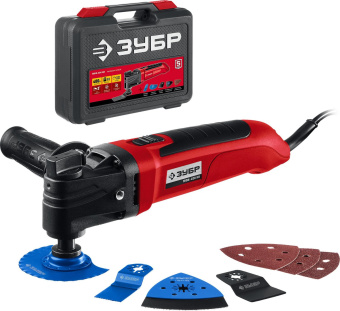 Многофункциональный инструмент Зубр МФИ-400 КН 400Вт красный/черный от магазина РЭССИ