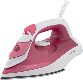 Утюг Scarlett SC-SI30K56 2400Вт розовый от магазина РЭССИ