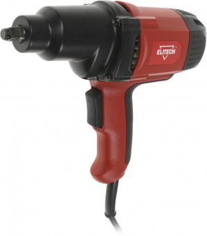 Гайковерт Elitech ГУ 350РЭ (E2201.008.01) 900Вт патрон:квад.1/2" (кейс в комплекте) (195982) от магазина РЭССИ