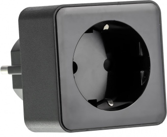 Умная розетка Yandex YNDX-0007B EU VDE Wi-Fi черный от магазина РЭССИ