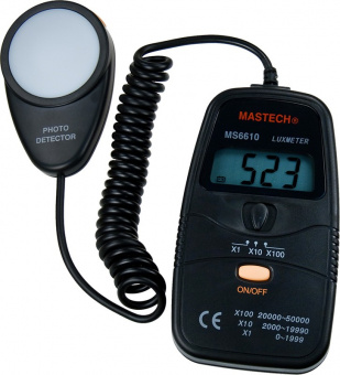MS6610, Измеритель освещенности, люксметр от магазина РЭССИ