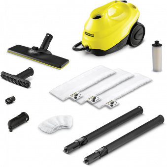 Пароочиститель напольный Karcher EasyFix SC 3 1900Вт желтый/черный от магазина РЭССИ