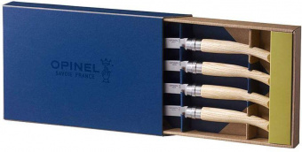 Набор ножей кухон. Opinel Table Chic №10 (001828) компл.:4шт дерево подар.коробка от магазина РЭССИ