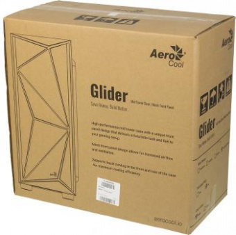 Корпус Aerocool Glider Cosmo-G-BK-v1 черный без БП ATX 2x120mm 2xUSB2.0 1xUSB3.0 audio от магазина РЭССИ