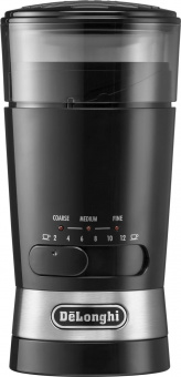 Кофемолка Delonghi KG210 170Вт сист.помол.:ротац.нож вместим.:90гр черный от магазина РЭССИ