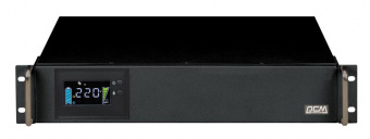 Источник бесперебойного питания Powercom King Pro RM KIN-1500AP LCD 900Вт 1500ВА черный от магазина РЭССИ