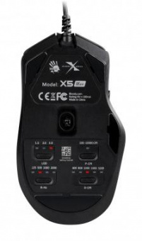 Мышь A4Tech Bloody X5 Max черный оптическая (10000dpi) USB (9but) от магазина РЭССИ