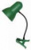 Светильник Трансвит НАДЕЖДА-ПШ (NADEZHDA-PSH/GRN) настольный на прищепке E27 зеленый 40Вт от магазина РЭССИ