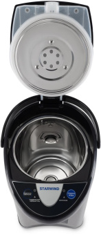 Термопот Starwind STP5741 5л. 800Вт черный/серебристый от магазина РЭССИ