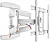 Кронштейн для телевизора Onkron M6L белый 40"-75" макс.45кг настенный поворот и наклон от магазина РЭССИ