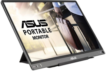Монитор Asus 15.6" Portable MB16ACE темно-серый IPS LED 16:9 матовая 220cd 178гр/178гр 1920x1080 60Hz FHD USB 0.8кг от магазина РЭССИ