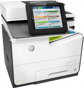 МФУ струйный HP PageWide Enterprise Color 586dn (G1W39A) A4 Duplex Net USB RJ-45 черный/белый от магазина РЭССИ
