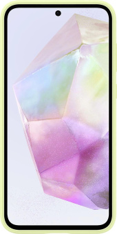 Чехол (клип-кейс) Samsung для Samsung Galaxy A35 Silicone Case A35 лайм (EF-PA356TMEGRU) от магазина РЭССИ