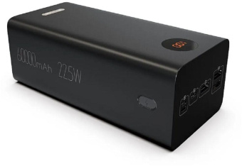 Мобильный аккумулятор Romoss PEA60 60000mAh QC3.0 22.5W 5A 3xUSB-A/USB-C черный (1560303) от магазина РЭССИ