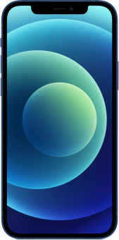 Смартфон Apple A2403 iPhone 12 128Gb 4Gb синий моноблок 3G 4G 1Sim 6.1" 1170x2532 iOS 15 12Mpix 802.11 a/b/g/n/ac/ax NFC GPS GSM900/1800 GSM1900 TouchSc Protect от магазина РЭССИ