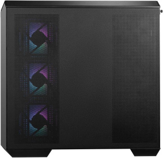 Корпус MSI MAG PANO M100R PZ черный без БП mATX 3x120mm 4x140mm 1xUSB3.1 audio CardReader AirDuct bott PSU от магазина РЭССИ