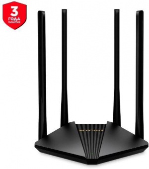 Роутер беспроводной Mercusys MR30G AC1200 10/100/1000BASE-TX черный от магазина РЭССИ
