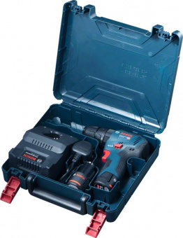 Дрель-шуруповерт Bosch GSB 12V-30 аккум. патрон:быстрозажимной (кейс в комплекте) (06019G9120) от магазина РЭССИ