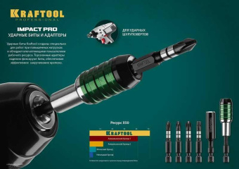 Набор бит Kraftool 26191-2-50-S10 (10пред.) для шуруповертов от магазина РЭССИ