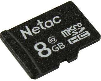 Флеш карта microSDHC 8Gb Class10 Netac NT02P500STN-008G-S P500 от магазина РЭССИ