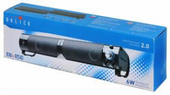 Колонки Оклик OK-150 HW2 2.0 черный 4Вт от магазина РЭССИ