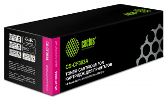 Картридж лазерный Cactus CS-CF383A CF383A пурпурный (2700стр.) для HP LJ Pro M476dn/M476nw/M476dw от магазина РЭССИ