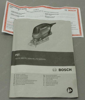 Лобзик Bosch PST 800 PEL 530Вт 3000ходов/мин от электросети (кейс в комплекте) от магазина РЭССИ