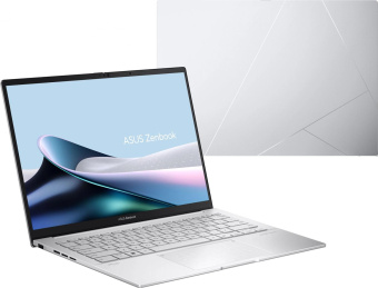 Ноутбук Asus Zenbook 14 OLED UX3405MA-QD988 Core Ultra 5 125H 16Gb SSD512Gb Intel Arc 14" OLED FHD+ (1920x1200) noOS silver WiFi BT Cam Bag (90NB11R2-M01SN0) от магазина РЭССИ