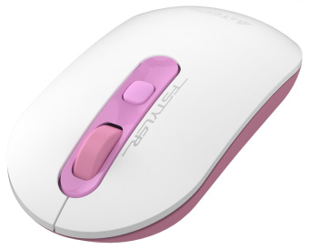 Мышь A4Tech Fstyler FG20 Sakura белый/розовый оптическая (2000dpi) беспроводная USB для ноутбука (4but) от магазина РЭССИ