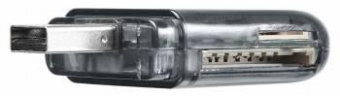 Устройство чтения карт памяти USB2.0 Buro BU-CR-110 черный от магазина РЭССИ