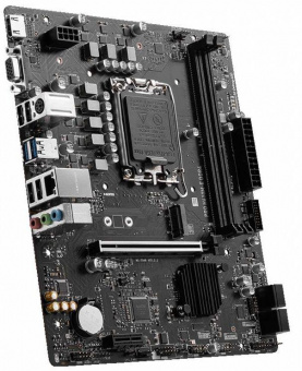 Материнская плата MSI PRO H610M-E DDR4 Soc-1700 Intel H610 2xDDR4 mATX AC`97 8ch(7.1) GbLAN+VGA+HDMI от магазина РЭССИ