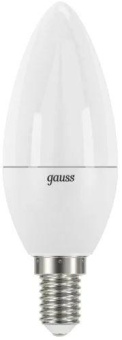 Лампа светодиодная Gauss Elementary 10Вт цок.:E14 свеча 220B 4100K св.свеч.бел.нейт. C37 (упак.:10шт) (33120) от магазина РЭССИ