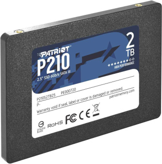 Накопитель SSD Patriot SATA III 2Tb P210S2TB25 P210 2.5" от магазина РЭССИ