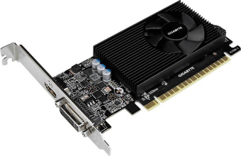 Видеокарта Gigabyte PCI-E GV-N730D5-2GL NVIDIA GeForce GT 730 2Gb 64bit GDDR5 902/5000 DVIx1 HDMIx1 HDCP Ret low profile от магазина РЭССИ