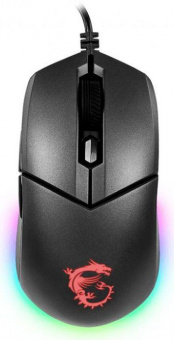 Мышь MSI Clutch GM11 черный оптическая (5000dpi) USB (6but) от магазина РЭССИ