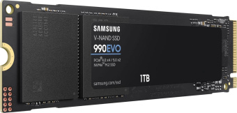 Накопитель SSD Samsung PCIe 4.0 x4 1TB MZ-V9E1T0BW 990 EVO M.2 2280 от магазина РЭССИ