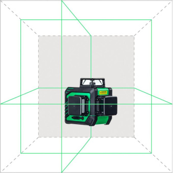 Лазерный уровень INSTRUMAX GREENLINER 3-360 IM0135 от магазина РЭССИ