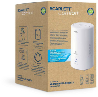 Увлажнитель воздуха Scarlett SC-AH986E24 23Вт (ультразвуковой) белый от магазина РЭССИ