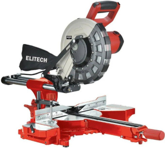 Торцовочная пила Elitech ПТ 825К (E2006.006.00) 1800Вт 4500об/мин d=255мм от магазина РЭССИ