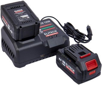 Дрель-шуруповерт Elitech CD 20ISL2 (E2201.041.02) 80Вт аккум. патрон:быстрозажимной (кейс в комплекте) (205723) от магазина РЭССИ