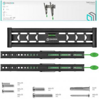 Кронштейн для телевизора Onkron TM5 черный 32"-70" макс.68кг настенный наклон от магазина РЭССИ
