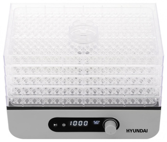 Сушка для фруктов и овощей Hyundai HYDF-5033 5под. 400Вт серый от магазина РЭССИ