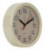 Часы настенные аналоговые Бюрократ Alarm-R15P D15см бежевый (ALARM-R15P/IVORY) от магазина РЭССИ