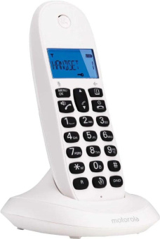 Р/Телефон Dect Motorola C1001СB+ белый от магазина РЭССИ