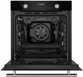 Духовой шкаф Электрический Maunfeld EOEM.769B черное стекло от магазина РЭССИ