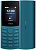 Мобильный телефон Nokia 105 (TA-1557 )DS EAC 0.048 голубой моноблок 2Sim 1.8" 120x160 Series 30+ GSM900/1800 GSM1900 FM от магазина РЭССИ
