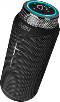 Колонка порт. Sven АС PS-280 черный 12W 2.0 BT 10м 2400mAh (SV-020521) от магазина РЭССИ