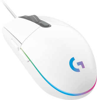 Мышь Logitech G102 LightSync белый оптическая (8000dpi) USB (5but) от магазина РЭССИ