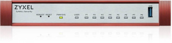 Межсетевой экран Zyxel USG Flex 100H (USGFLEX100H-EUCI01F) 10/100/1000BASE-TX красный от магазина РЭССИ