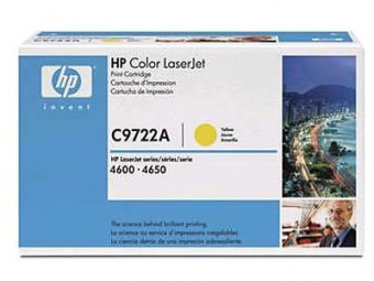 Картридж лазерный HP 641A C9722A желтый (8000стр.) для HP 4650/4650dn/4650dtn/4650hdn/4650n от магазина РЭССИ